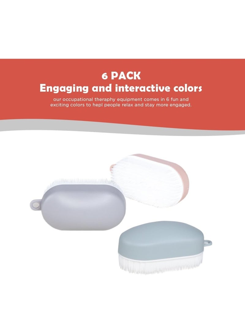 abley's Therapy Brush, Deep Pressure Stimulation, Sensory Processing Support (Pink) - Image 5